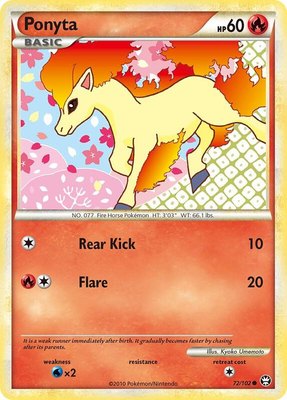 Ponyta, Triumphant