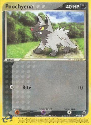 Poochyena, EX Ruby and Sapphire