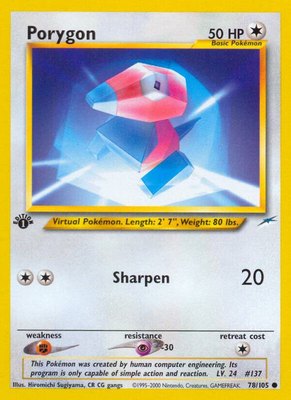 Porygon, Neo Destiny