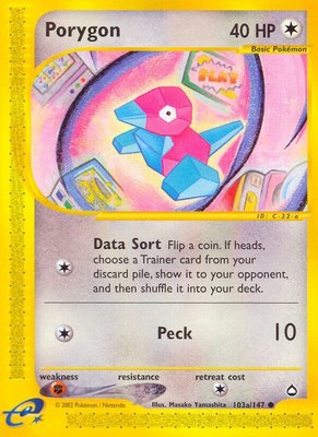 Porygon (103a), Aquapolis