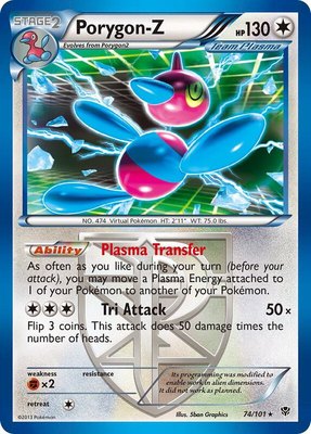 Porygon-Z (Team Plasma), Plasma Blast