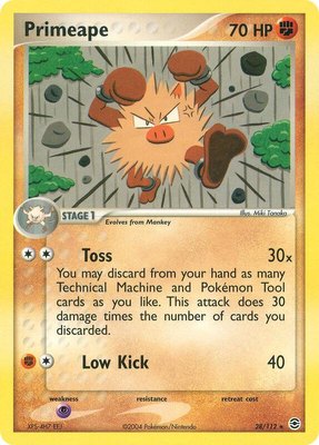 Primeape, EX FireRed & LeafGreen