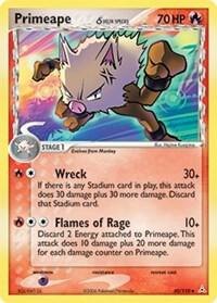 Primeape (Delta Species), EX Holon Phantoms