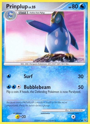 Prinplup, Platinum