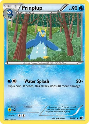 Prinplup, Legendary Treasures