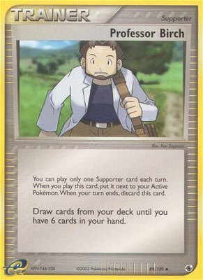 Professor Birch, EX Ruby and Sapphire