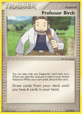 Professor Birch, EX Emerald