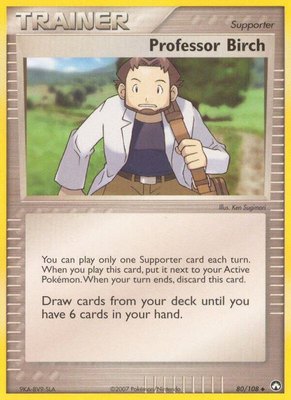 Professor Birch, EX Power Keepers