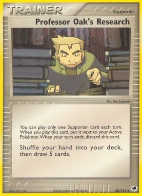 Professor Oak's Research, EX Dragon Frontiers