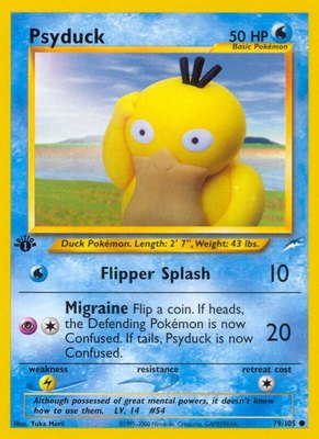 Psyduck, Neo Destiny
