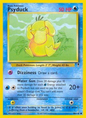 Psyduck 088/110 from Legendary Collection