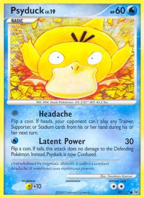 Psyduck, Platinum