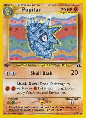 Pupitar, Neo Discovery