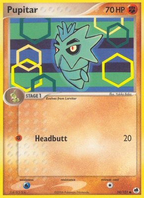 Pupitar, EX Dragon Frontiers