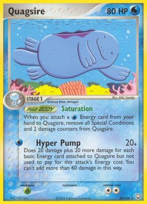 Quagsire, EX Team Rocket Returns