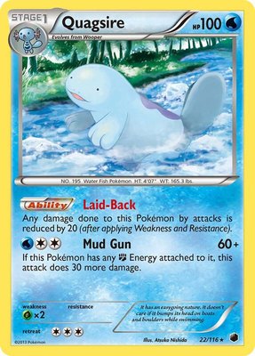 Quagsire, Plasma Freeze