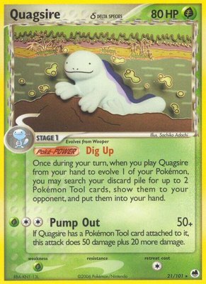 Quagsire (Delta Species), EX Dragon Frontiers