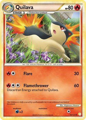 Quilava, HeartGold SoulSilver