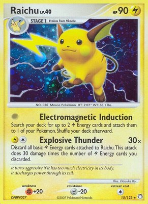 Raichu, Mysterious Treasures