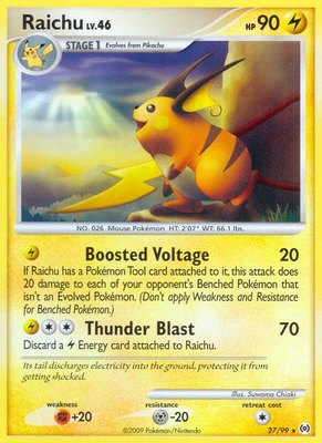 Raichu, Arceus