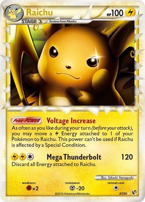Raichu (Prime), Undaunted