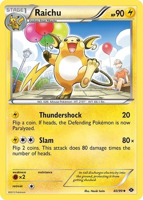 Raichu, Next Destinies