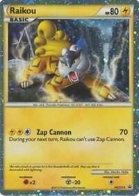 Raikou, HGSS Promos