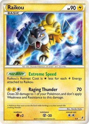 Raikou (Shiny), Call of Legends