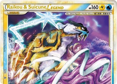Raikou & Suicune Legend (Top), Unleashed