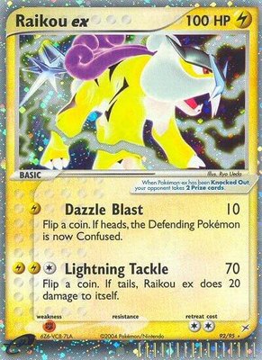 Raikou ex, EX Team Magma vs Team Aqua