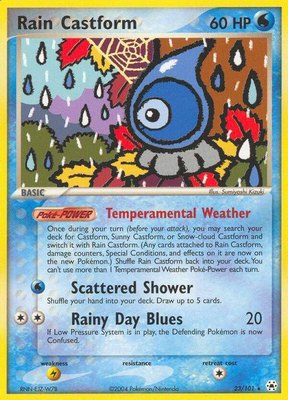 Rain Castform, EX Hidden Legends