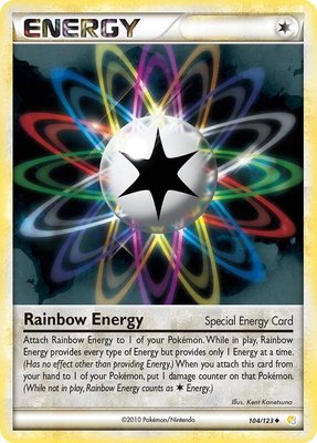 Rainbow Energy, HeartGold SoulSilver