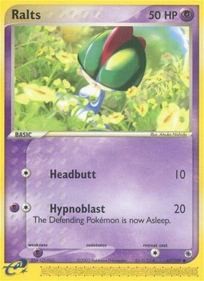Ralts, EX Ruby and Sapphire