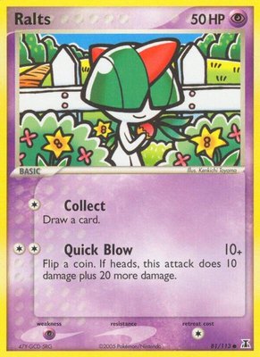 Ralts, EX Delta Species