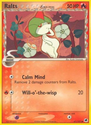 Ralts (Delta Species), EX Dragon Frontiers