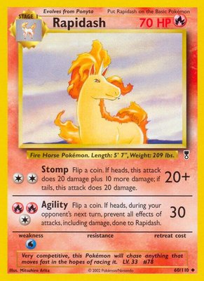 Rapidash, Legendary Collection