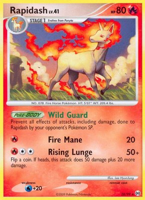 Rapidash (28), Arceus