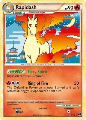 Rapidash, Triumphant