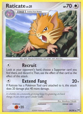 Raticate, Arceus