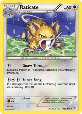 Raticate, Boundaries Crossed