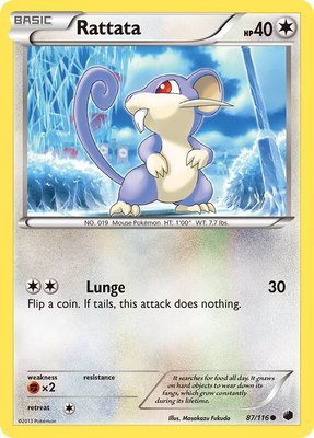 Rattata, Plasma Freeze