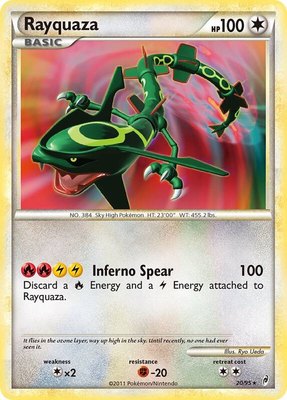 Rayquaza, Call of Legends