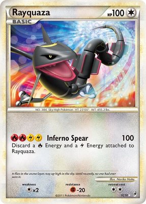 Rayquaza (Shiny), Call of Legends