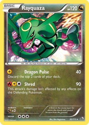 Rayquaza, Legendary Treasures