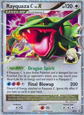 Rayquaza C LV.X, Diamond and Pearl Promos