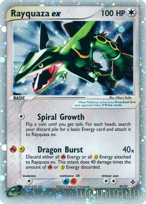 Rayquaza ex, EX Dragon