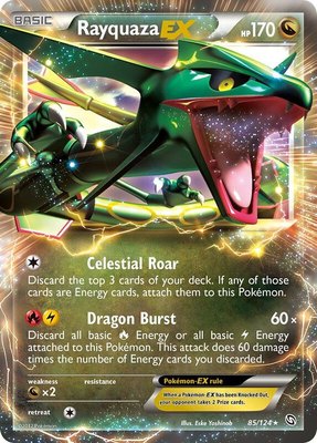 Rayquaza EX, Dragons Exalted
