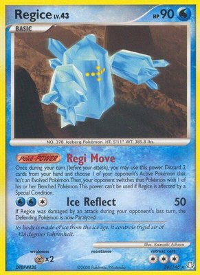 Regice, Legends Awakened