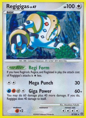 Regigigas, Stormfront