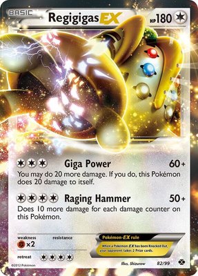 Regigigas EX, Next Destinies